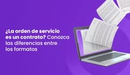 ¿La orden de servicio es un contrato? Conozca las diferencias