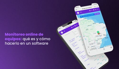 monitoreo online con software