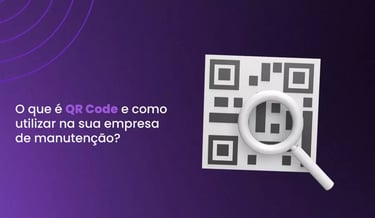 ilustração o que é qr code e como usar na manutenção