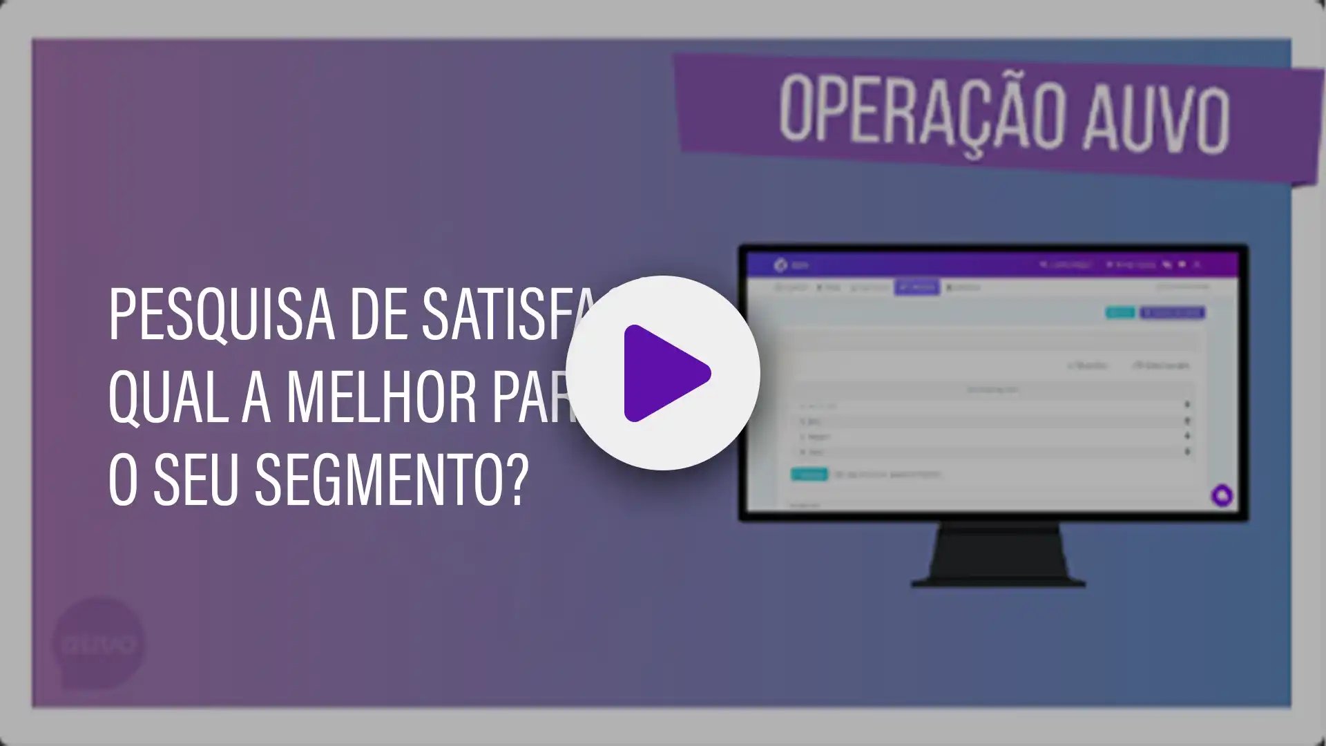 pesquisa de satisfação auvo