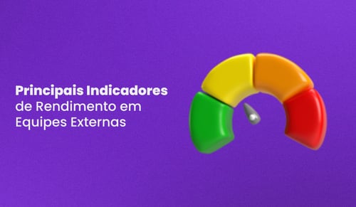 4 principais indicadores de rendimento em equipes externas