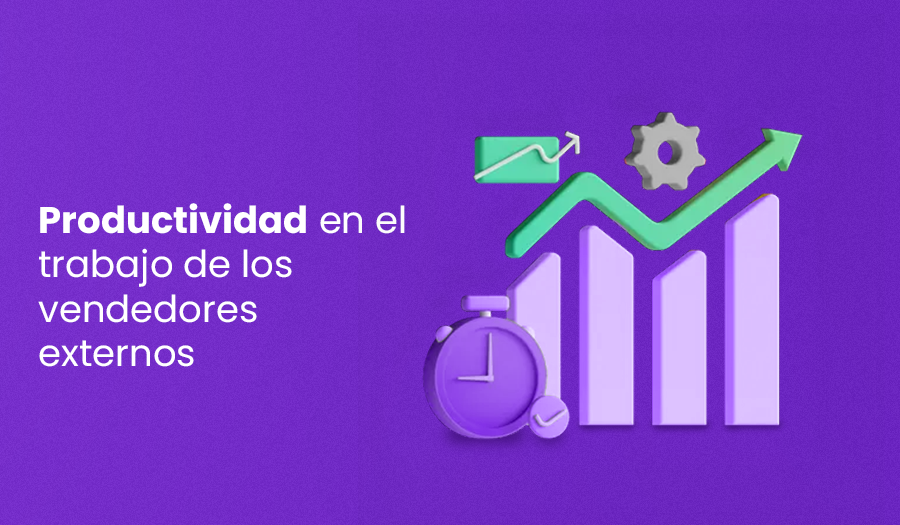 productividad en trabajo de vendedores externos