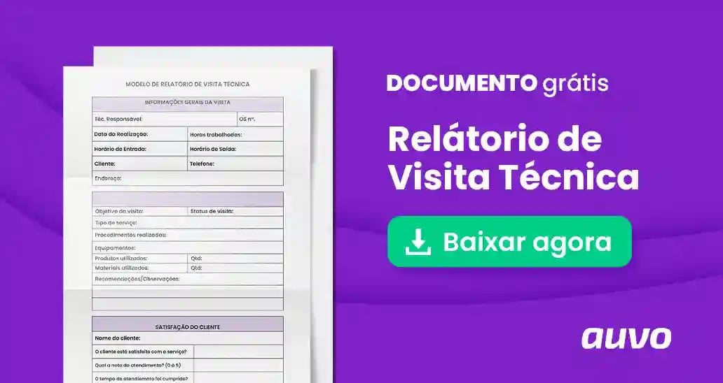 RELÁTORIO DE VISITA TÉCNICA em word