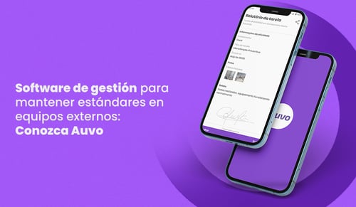 Software de gestión para mantener estándares en equipos externos