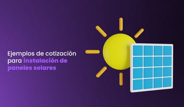 cotizacion de paneles solares