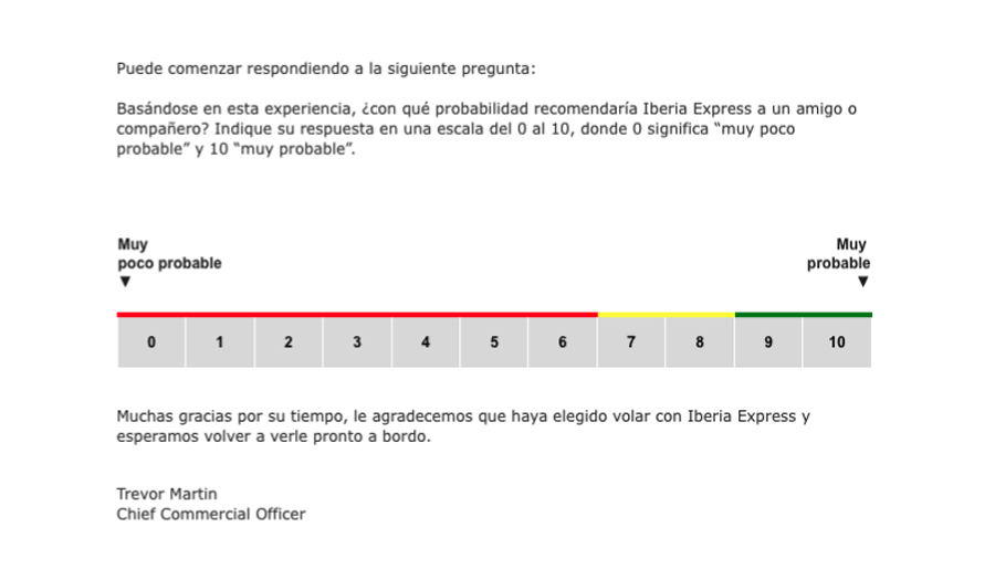 iberia ejemplo nps