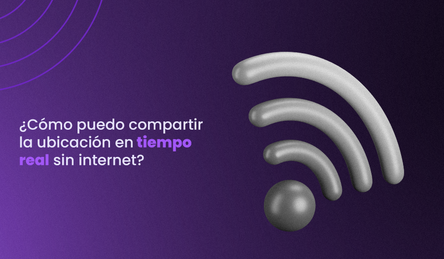 compartir la ubicación en tiempo real sin internet