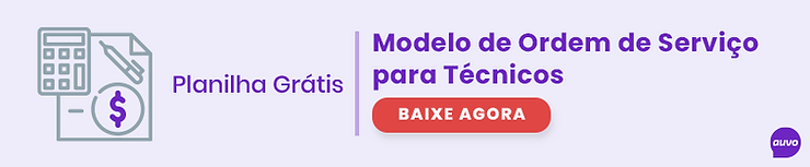 Modelo de OS para os técnicos