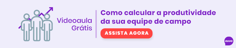 produtividade da equipe externa