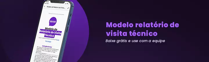 Modelo relatório de visita técnico baixar grátis