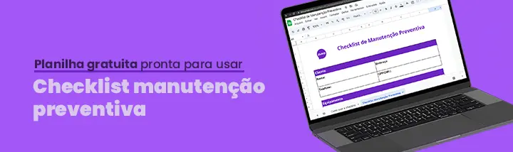 manutencao preditivida preventiva e corretiva checklist